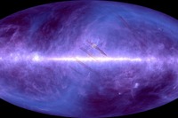 東大の研究グループ、赤外線天文衛星「あかり」を使った全天の遠赤外線画像を公開 画像