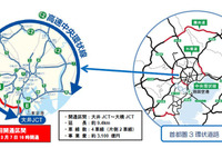 首都高中央環状線、3月7日16時に全線開通 画像