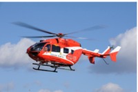 川崎重工、神戸市に川崎式BK117C-2型消防ヘリコプターを納入 画像