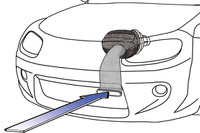 新型 ロードスター 用ラムエアインテーク 画像