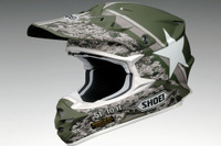 SHOEI VFX-W、迷彩カラーのグラフィックモデルを限定発売 画像