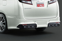 【トヨタ アルファード / ヴェルファイア 新型発表】6本出しマフラー風エアロも…TRD、カスタムパーツ発売 画像