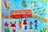 子どもたちが描く未来と、小湊鉄道キハ200［フォトレポート］ 画像