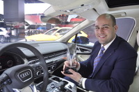 【デトロイトモーターショー15】アウディ Q7 新型、最優秀インテリア賞を受賞…次期 スカイラインクーペ を抑える 画像
