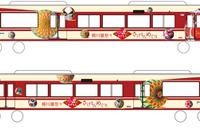西鉄、「柳川雛祭り」にあわせラッピング電車運行…2月10日から 画像