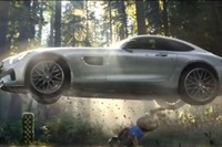 『ウサギとカメ』の勝負に AMG GT!?　スーパーボウルCM［動画］ 画像