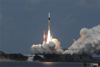 H-IIAロケット27号機の打上げ成功…情報収集衛星レーダ予備機を分離 画像