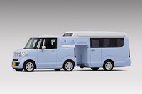 【キャンピングカーショー15】ホンダ、N-BOX ベースのピックアップトラックなど展示 画像