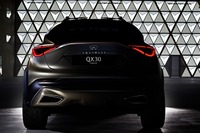 【ジュネーブモーターショー15】インフィニティ、 QX30 コンセプトを予告…小型クロスオーバー車 画像