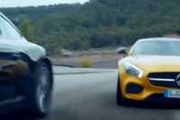 メルセデス-AMG GT のCM、ポルシェ 911 好き少年が見た悪夢［動画］ 画像