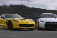 日産 GT-R NISMO 対 コルベット Z06、徹底比較［動画］ 画像