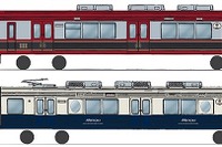 上田電鉄、3月から6000系電車導入…1004号編成は「丸窓」に 画像