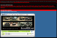 ファンサイトに先行掲載、アキュラ RDX 新型のビデオ 画像