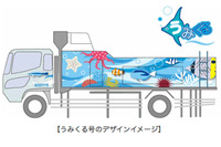 葛西臨海水族園、移動水族館車の愛称決定…お披露目は3月21日 画像