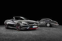 【ジュネーブモーターショー15】メルセデス SL に「ミッレミリア417」…伝説レースの栄光を讃える 画像