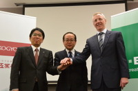 戸田工業 寶來社長、BASFとの合弁事業「正極材メーカーしての事業基盤を拡充」 画像