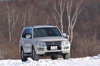 【三菱 4WDモデル 雪上試乗】圧倒的な駆動力のパジェロ、モード切替がカギのデリカ…斎藤聡 画像