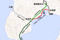 JR北海道、江差線五稜郭~木古内間の廃止を届出…三セクに移管 画像