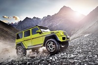 【ジュネーブモーターショー15】メルセデス Gクラスに究極のオフローダー…6輪車のノウハウ応用 画像