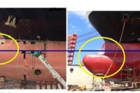日本郵船、船型改良工事でCO2排出量23％削減を実証 画像