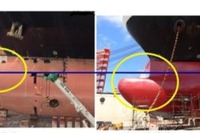 日本郵船、船型改良工事でCO2排出量23%削減を実証 画像