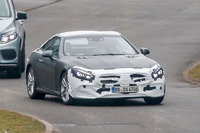 メルセデスベンツ SL が2016年にフェイスリフト、新デザイン見えた! 画像