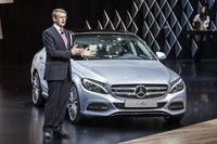 【ジュネーブモーターショー15】メルセデス Cクラス 新型に PHV…欧州名は「C350 e」 画像