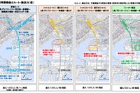 東京都、都心と臨海副都心を結ぶBRTのルート案など公表…中間報告 画像