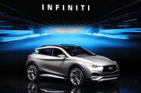 【ジュネーブモーターショー15】インフィニティ QX30コンセプト 公開…市販版は2016年 画像