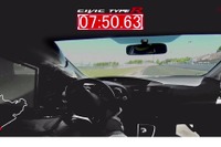 ホンダ シビック タイプR、量産FF車ニュル最速達成の瞬間［動画］ 画像