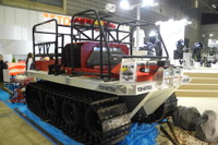 【ジャパンボートショー15】米国製水陸両用車、夏の発売に向けて法規制対応中…トーハツ 画像