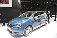 【ジュネーブモーターショー15】VW シャラン に改良新型…情報&支援システムでライバル凌駕 画像