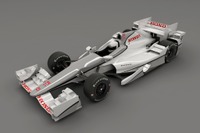 【INDYCAR】ホンダ、刺激的なルックスの15年仕様エアロキットを公開 画像