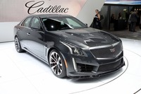 【ジュネーブモーターショー15】キャデラック CTS-V 新型、欧州仕様を初公開…V8スーパーチャージャーは640ps以上 画像