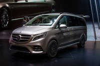 【ジュネーブモーターショー15】メルセデスベンツ コンセプトV-ision e…VクラスベースのPHV［詳細画像］ 画像