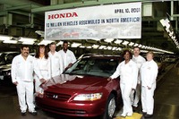 【クイズ】北米ホンダ、1000万台目のクルマは何? 画像