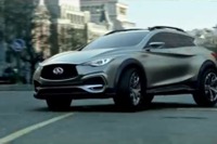 インフィニティ QX30コンセプト…若い世代に訴求する小型クロスオーバー［動画］ 画像