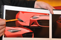 【マツダ ロードスター 新型】まるで仏像の瞳…どこからでも視線を感じるヘッドライト 画像