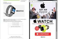 Apple Watch 詐欺サイトが初確認…「無料プレゼント」に注意 画像