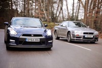 日産 GT-R、R34 スカイラインGT-R と徹底比較テスト［動画］ 画像