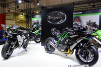 【東京モーターサイクルショー15】カワサキ ニンジャ H2R 出展、「楽しいバイクを作りたかった」 画像