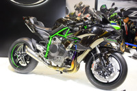 【東京モーターサイクルショー15】カワサキ ニンジャ H2R…326psのモンスター［詳細画像］ 画像