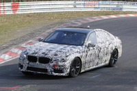 BMW 7シリーズ 次期型に「M」登場か…プロトタイプがニュル爆走! 画像