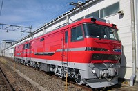 名鉄、新旧電気機関車の撮影会開催…EL120形デビューイベント 画像