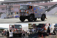 【モータースポーツジャパン15】日野、ダカール参戦車でのデモ走行・同乗体験を実施 画像