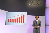 アウディジャパン大喜多社長、消費増税影響「トータルとしてはなかった」 画像