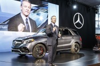 【ニューヨークモーターショー15】メルセデス GLE、3種類のパワートレインを同時発表 画像