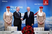 エミレーツ、ドバイ=コペンハーゲン線にA380投入へ 画像