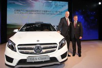 メルセデスベンツ GLA、中国で現地生産を開始 画像
