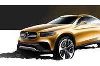 【上海モーターショー15】メルセデス のコンセプト GLC クーペ 、画像がリーク 画像